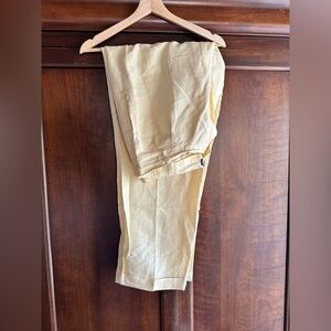 Vintage Butter Yellow Trousers